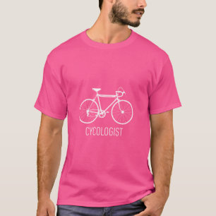 Camiseta Cíclica divertida en bicicleta