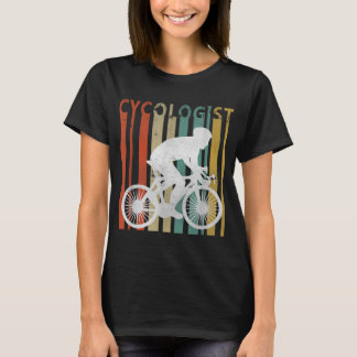 Camiseta Cíclico curioso ciclista en bicicleta de Novedad