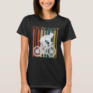 Camiseta Cíclico curioso ciclista en bicicleta de Novedad