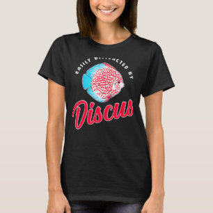 Camiseta Cíclicos Fácilmente Distraídos Acuariofilia Discus