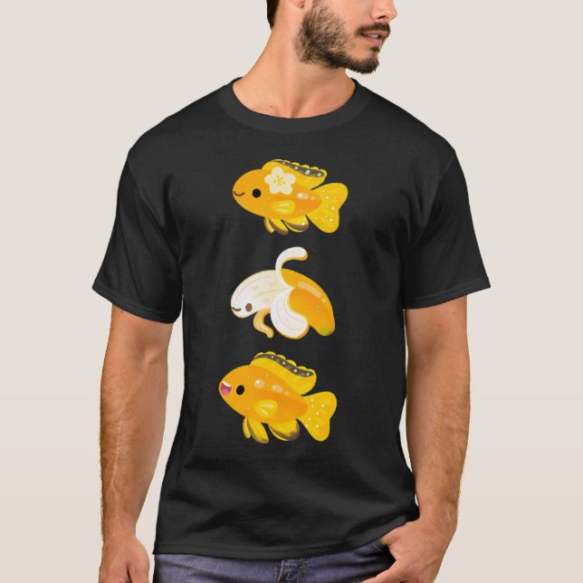 Camiseta cíclido banana (Anverso)