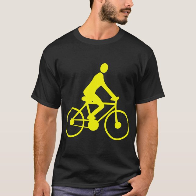 Camiseta Ciclismo - Amarillo (Anverso)