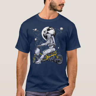 Camiseta Ciclismo astronauta de motocicleta de viaje