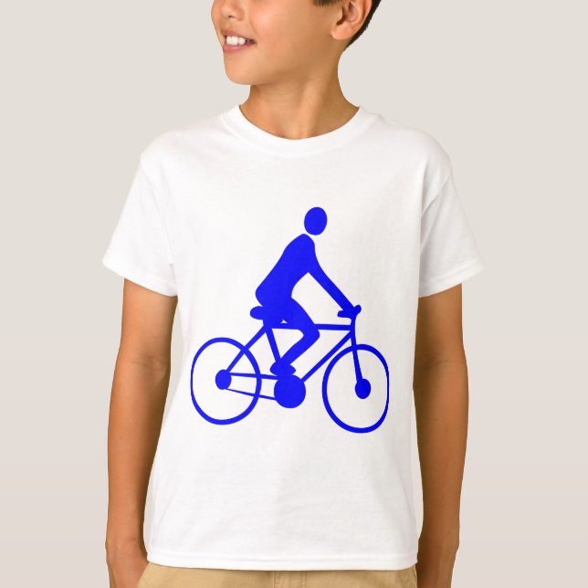 Camiseta Ciclismo - Azul (Anverso)