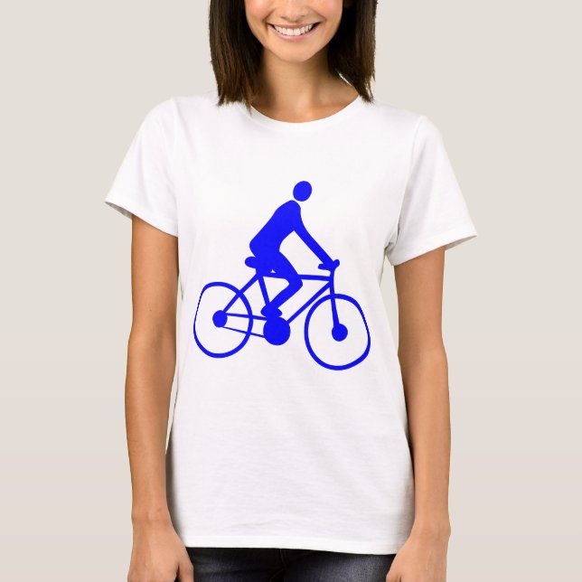 Camiseta Ciclismo - Azul (Anverso)