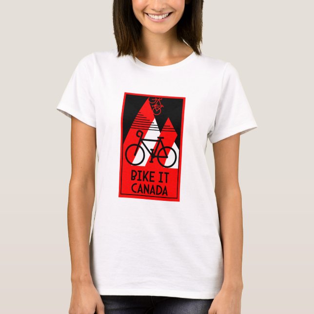 Camiseta Ciclismo Canadá (Anverso)
