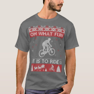 Camiseta Ciclismo ciclismo de montaña Oh Qué Nieve Divertid