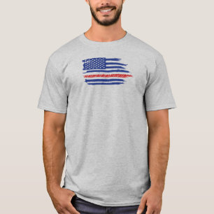 Camiseta Ciclismo con bandera de Estados Unidos