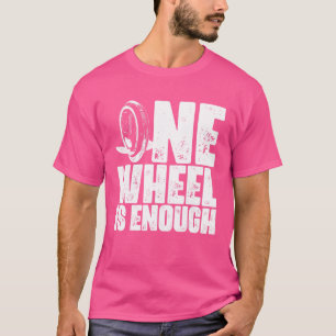 Camiseta Ciclismo con monociclo Una rueda es suficiente mon