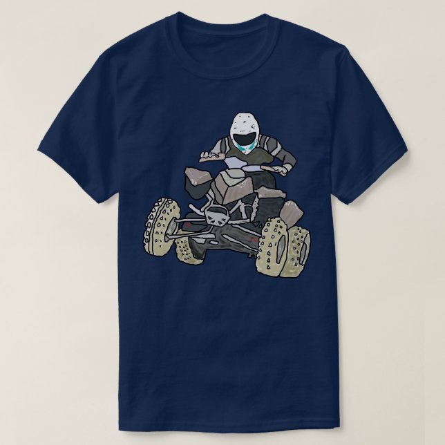 Camiseta Ciclismo cuádruple (Diseño del anverso)