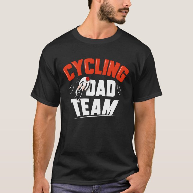 Camiseta Ciclismo Dadeam Padre Padres Día Papi retro (Anverso)