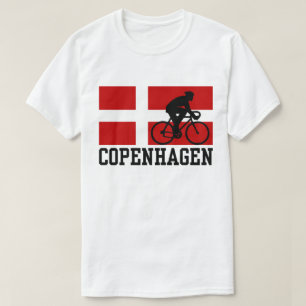 Camiseta Ciclismo de Copenhague (macho)