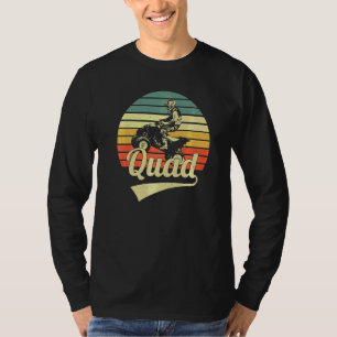 Camiseta Ciclismo de cuatro ruedas retro vintage Sunset Qua