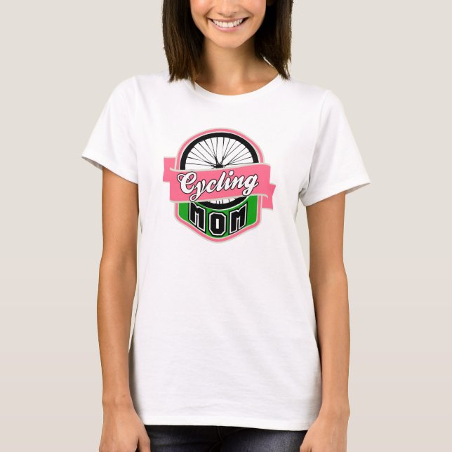 Camiseta Ciclismo de mamá (Anverso)