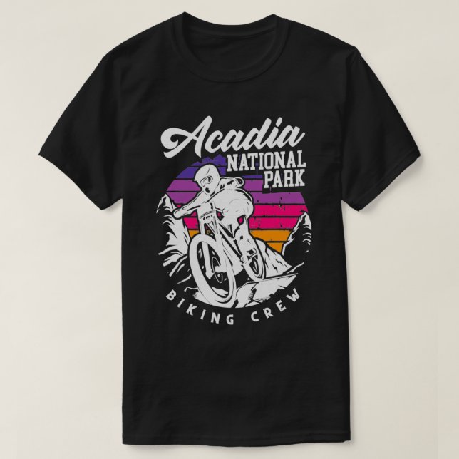 Camiseta Ciclismo de montaña Acadia (Diseño del anverso)
