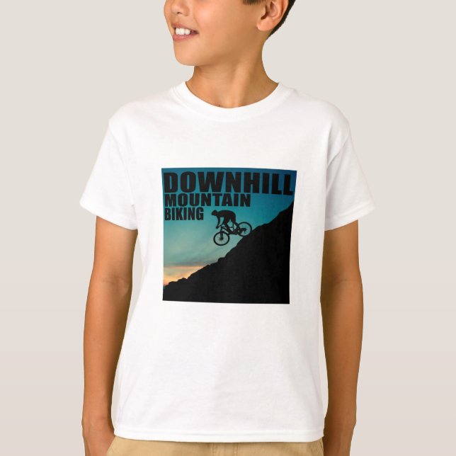 Camiseta Ciclismo de montaña cuesta abajo (Anverso)