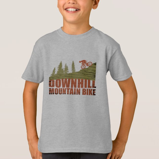 Camiseta Ciclismo de montaña cuesta abajo (Anverso)