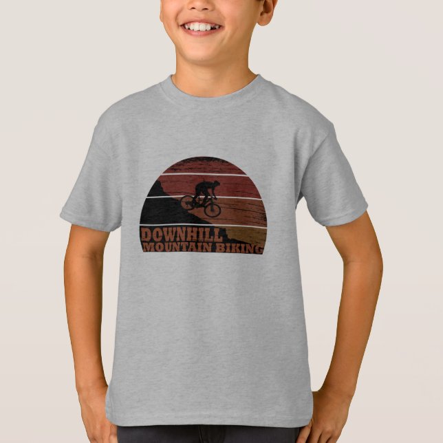 Camiseta Ciclismo de montaña cuesta abajo (Anverso)