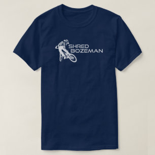 Camiseta Ciclismo de montaña en Bozeman Montana desmenuzado