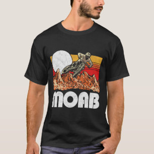 Camiseta Ciclismo de Montaña Moab Utah Vintage Retro Vibra 