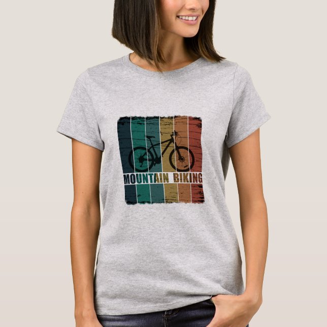 Camiseta Ciclismo de montaña Mtb vintage (Anverso)