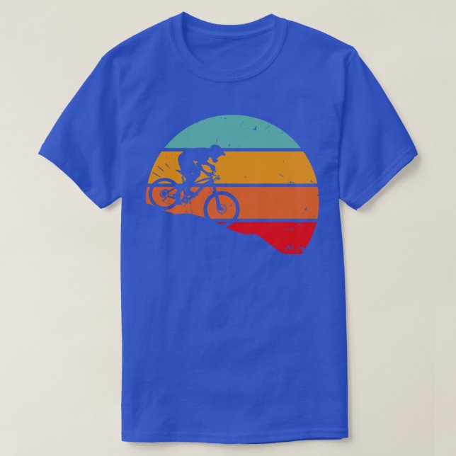 Camiseta Ciclismo de montaña retro cuesta abajo (Diseño del anverso)