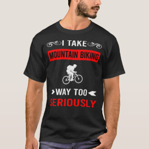Camiseta Ciclismo de Montaña Seriamente MTB