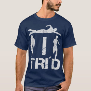 Camiseta Ciclismo de natación de triatlón en marcha 1371