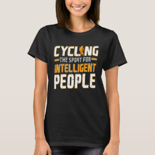 Camiseta Ciclismo Deporte Para Personas Inteligentes Gracio