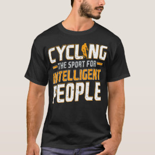 Camiseta Ciclismo Deporte Para Personas Inteligentes Gracio