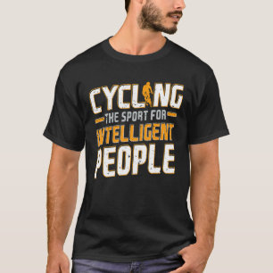 Camiseta Ciclismo Deporte Para Personas Inteligentes Gracio