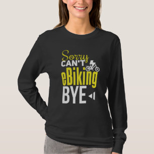 Camiseta Ciclismo eléctrico Ciclismo eléctrico Paseo en bic