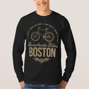 Camiseta Ciclismo en bicicleta de Boston en Massachusetts