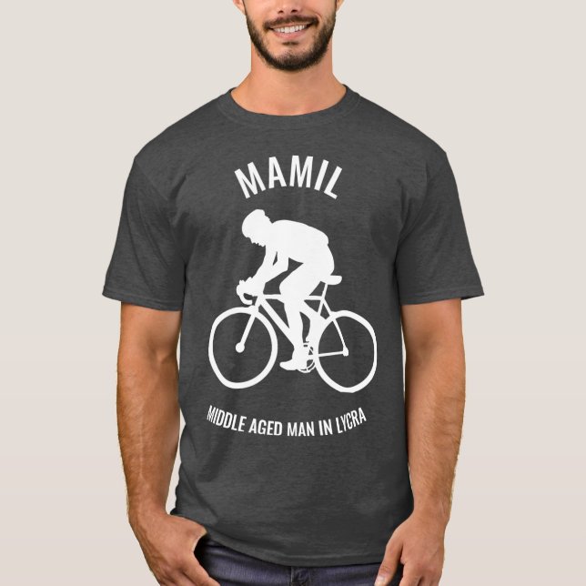 Camiseta Ciclismo en bicicleta Hombre de edad media Mamil (Anverso)