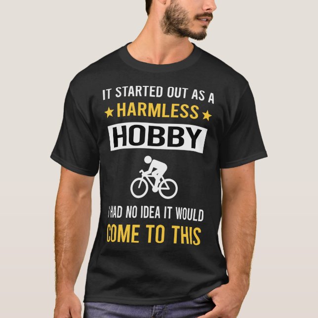 Camiseta Ciclismo en bicicleta sin Hobby (Anverso)