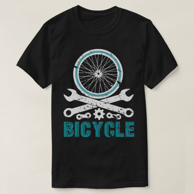 Camiseta Ciclismo en bicicleta tándem (Diseño del anverso)