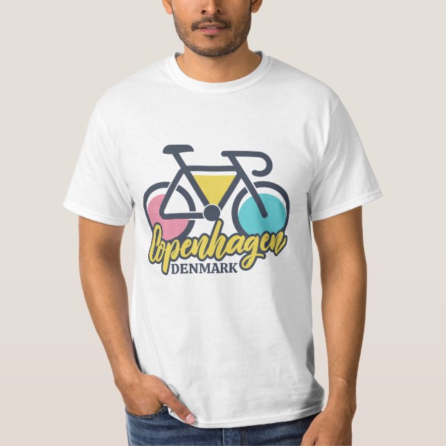Camiseta Ciclismo en Copenhague Dinamarca (Anverso)