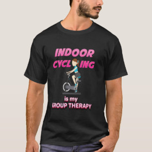 Camiseta Ciclismo en interiores es el Humor de terapia de m