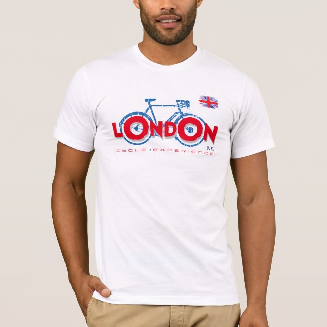 Camiseta Ciclismo en Londres (Anverso)