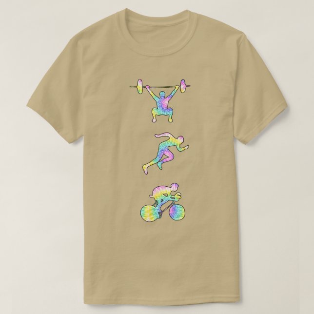 Camiseta Ciclismo en marcha de elevación de pesas 3 (Diseño del anverso)