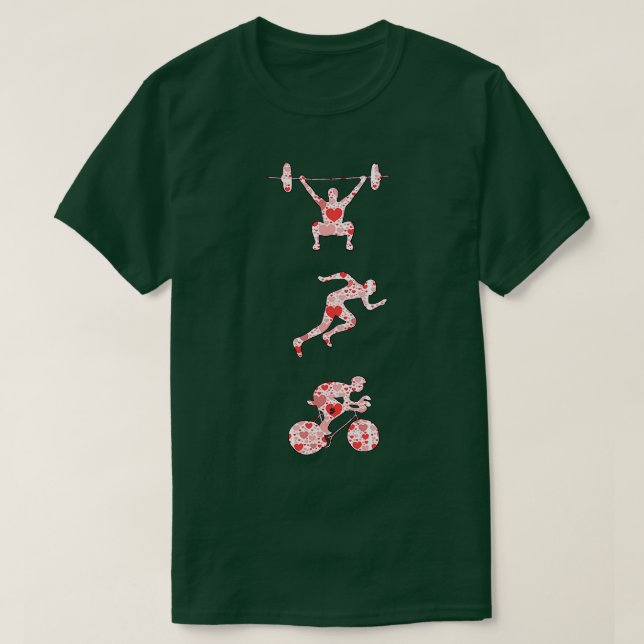 Camiseta Ciclismo en marcha de elevación de pesas 6 (Diseño del anverso)