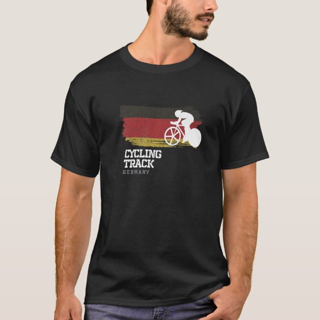 Camiseta Ciclismo en pista Alemania Ciclo de velocidad de C (Anverso)