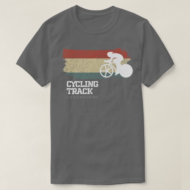 Camiseta Ciclismo en pista en Luxemburgo Carreras de bicicl (Diseño del anverso)