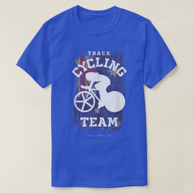 Camiseta Ciclismo en pista femenino en Australia (Diseño del anverso)