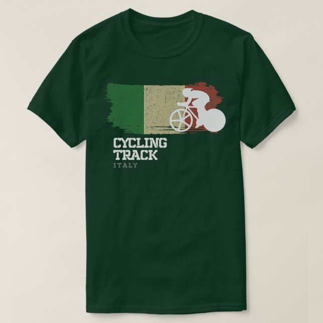 Camiseta Ciclismo en pista Italia Ciclismo de Carreras en b (Diseño del anverso)