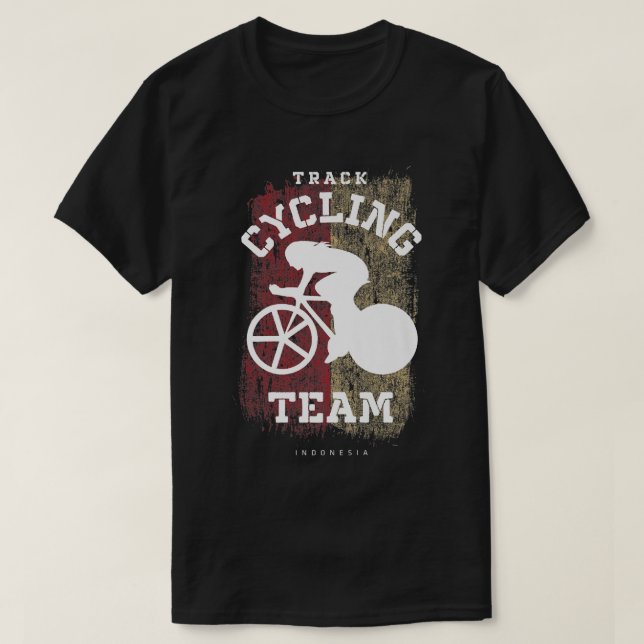 Camiseta Ciclismo en pista para mujeres en Indonesia Ciclo  (Diseño del anverso)