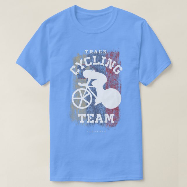 Camiseta Ciclismo en pista para mujeres Eslovenia Ciclo de  (Diseño del anverso)