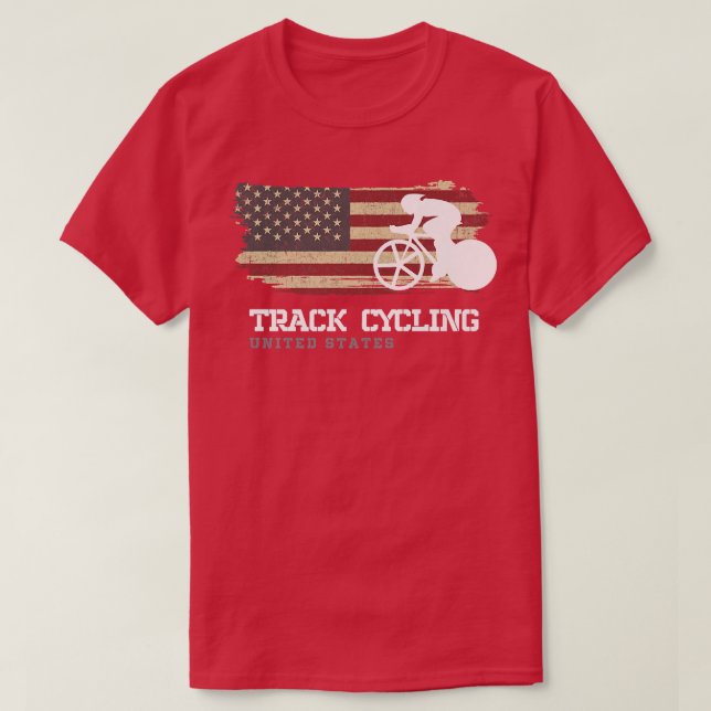 Camiseta Ciclismo en pista Velocidad de la Carreras en bici (Diseño del anverso)