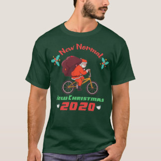 Camiseta Ciclismo en Santa 2020 Navidades divertidos de Nav