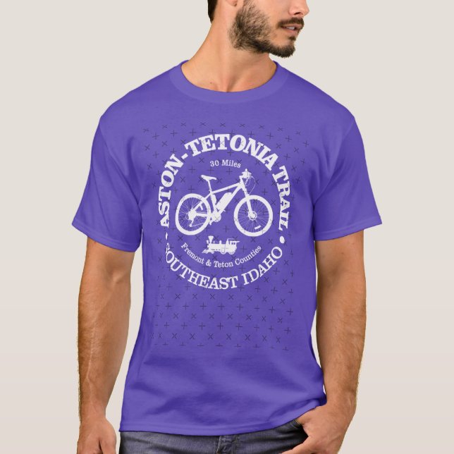Camiseta Ciclismo en senderos de AstonTetonia (Anverso)